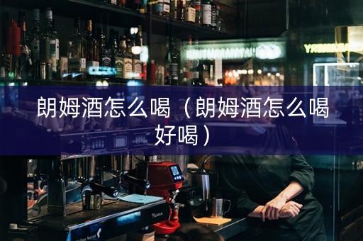 朗姆酒怎么喝（朗姆酒怎么喝好喝）