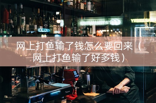 网上打鱼输了钱怎么要回来（网上打鱼输了好多钱）