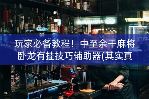玩家必备教程！中至余干麻将卧龙有挂技巧辅助器(其实真的有挂)