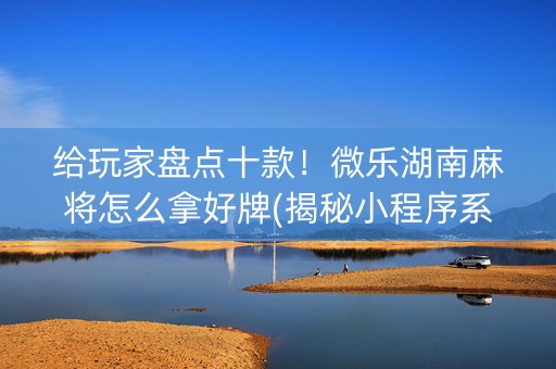 给玩家盘点十款！微乐湖南麻将怎么拿好牌(揭秘小程序系统发好牌)