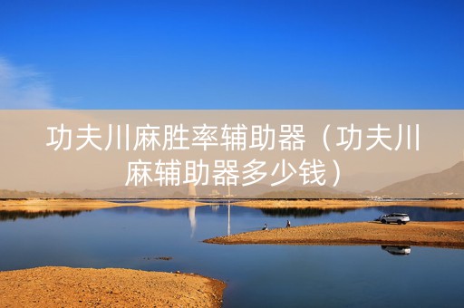 功夫川麻胜率辅助器（功夫川麻辅助器多少钱）