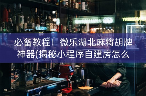 必备教程！微乐湖北麻将胡牌神器(揭秘小程序自建房怎么赢)