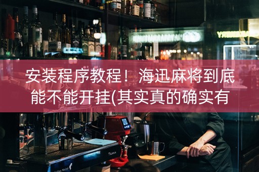 安装程序教程！海迅麻将到底能不能开挂(其实真的确实有挂)