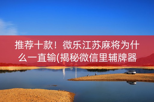 推荐十款！微乐江苏麻将为什么一直输(揭秘微信里辅牌器)
