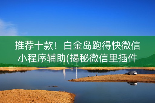 推荐十款！白金岛跑得快微信小程序辅助(揭秘微信里插件下载)