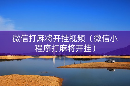 微信打麻将开挂视频（微信小程序打麻将开挂）