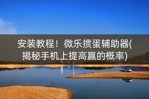 安装教程！微乐掼蛋辅助器(揭秘手机上提高赢的概率)