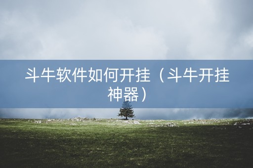 斗牛软件如何开挂（斗牛开挂神器）
