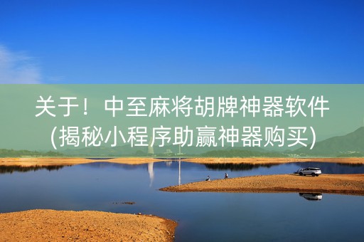 关于！中至麻将胡牌神器软件(揭秘小程序助赢神器购买)