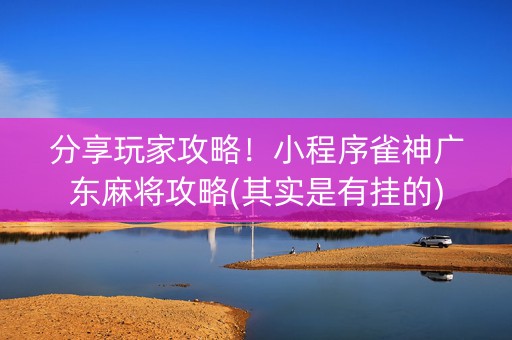 分享玩家攻略！小程序雀神广东麻将攻略(其实是有挂的)