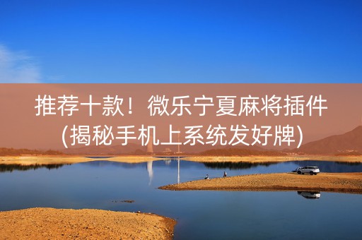 推荐十款！微乐宁夏麻将插件(揭秘手机上系统发好牌)