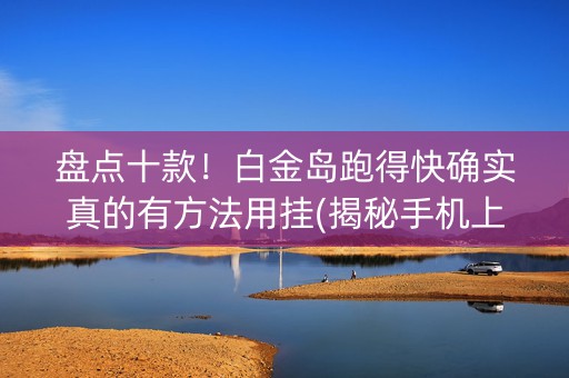 盘点十款！白金岛跑得快确实真的有方法用挂(揭秘手机上插件购买)