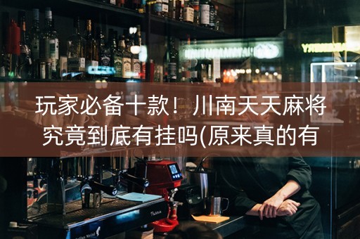 玩家必备十款！川南天天麻将究竟到底有挂吗(原来真的有挂)