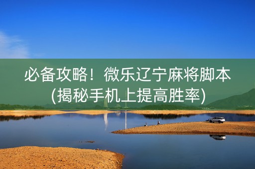 必备攻略！微乐辽宁麻将脚本(揭秘手机上提高胜率)