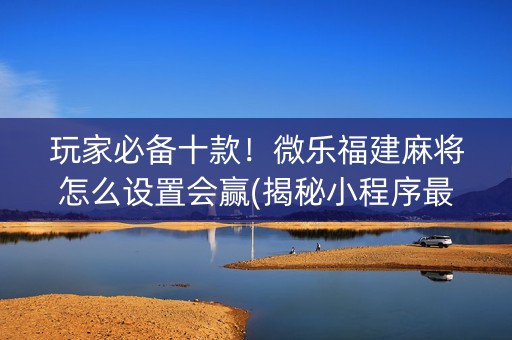 玩家必备十款！微乐福建麻将怎么设置会赢(揭秘小程序最新神器下载)