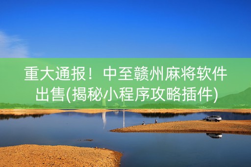 重大通报！中至赣州麻将软件出售(揭秘小程序攻略插件)