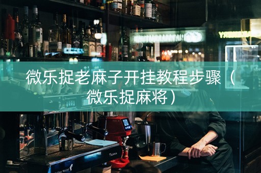 微乐捉老麻子开挂教程步骤（微乐捉麻将）
