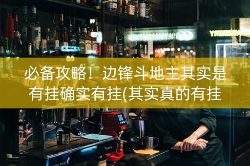 必备攻略！边锋斗地主其实是有挂确实有挂(其实真的有挂)