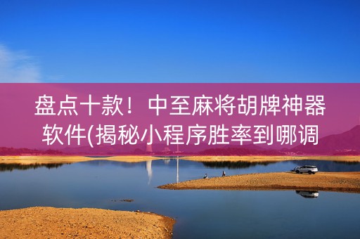 盘点十款！中至麻将胡牌神器软件(揭秘小程序胜率到哪调)