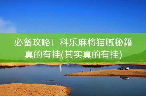 必备攻略！科乐麻将猫腻秘籍真的有挂(其实真的有挂)
