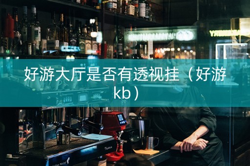 好游大厅是否有透视挂（好游kb）