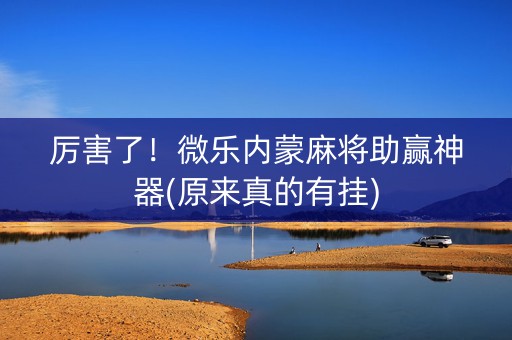 厉害了！微乐内蒙麻将助赢神器(原来真的有挂)