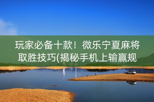 玩家必备十款！微乐宁夏麻将取胜技巧(揭秘手机上输赢规律)