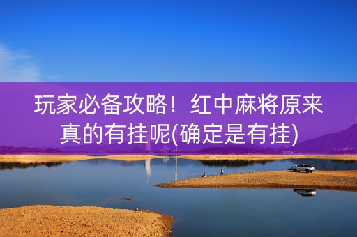 玩家必备攻略！红中麻将原来真的有挂呢(确定是有挂)