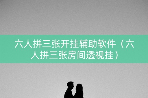 六人拼三张开挂辅助软件（六人拼三张房间透视挂）