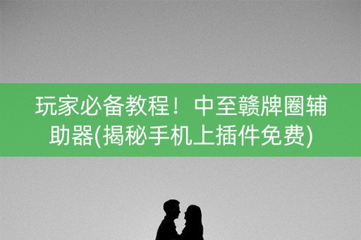玩家必备教程！中至赣牌圈辅助器(揭秘手机上插件免费)
