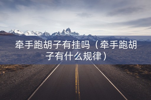 牵手跑胡子有挂吗（牵手跑胡子有什么规律）