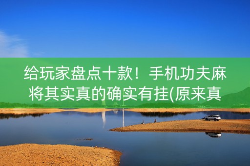 给玩家盘点十款！手机功夫麻将其实真的确实有挂(原来真的有挂)
