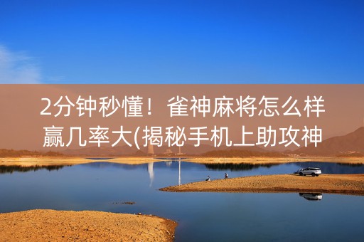 2分钟秒懂！雀神麻将怎么样赢几率大(揭秘手机上助攻神器)