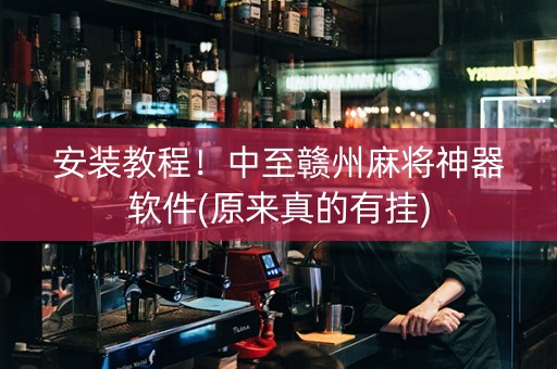 安装教程！中至赣州麻将神器软件(原来真的有挂)