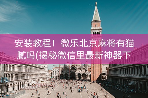 安装教程！微乐北京麻将有猫腻吗(揭秘微信里最新神器下载)