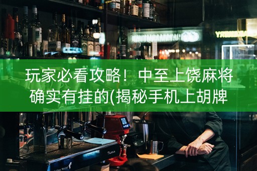 玩家必看攻略！中至上饶麻将确实有挂的(揭秘手机上胡牌技巧)