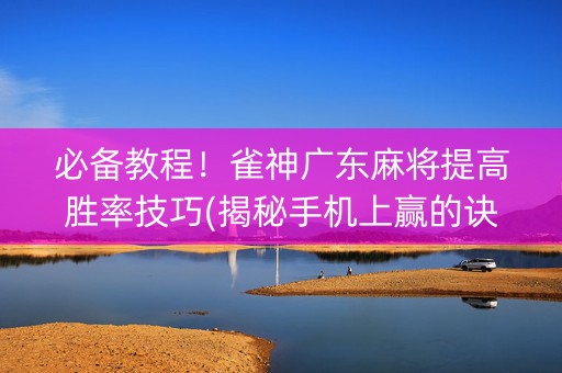 必备教程！雀神广东麻将提高胜率技巧(揭秘手机上赢的诀窍)