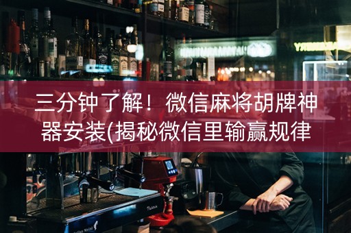 三分钟了解！微信麻将胡牌神器安装(揭秘微信里输赢规律)