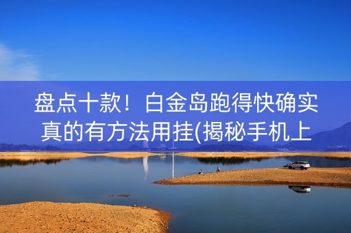 盘点十款！白金岛跑得快确实真的有方法用挂(揭秘手机上输赢规律)