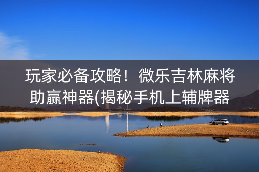 玩家必备攻略！微乐吉林麻将助赢神器(揭秘手机上辅牌器)
