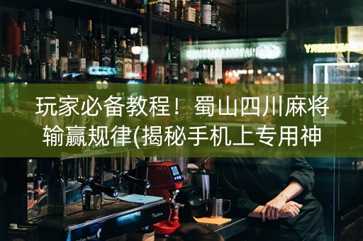 玩家必备教程！蜀山四川麻将输赢规律(揭秘手机上专用神器)