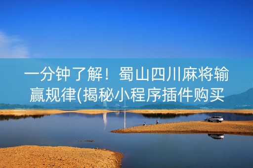 一分钟了解！蜀山四川麻将输赢规律(揭秘小程序插件购买)