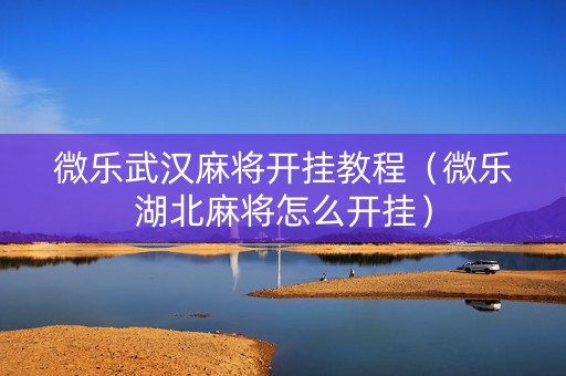 微乐武汉麻将开挂教程（微乐湖北麻将怎么开挂）