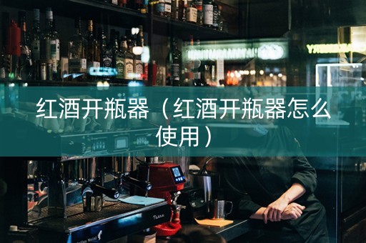 红酒开瓶器（红酒开瓶器怎么使用）