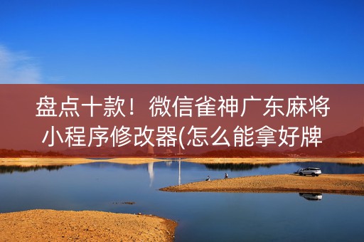 盘点十款！微信雀神广东麻将小程序修改器(怎么能拿好牌)