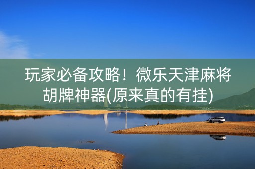 玩家必备攻略！微乐天津麻将胡牌神器(原来真的有挂)