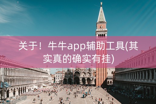 关于！牛牛app辅助工具(其实真的确实有挂)
