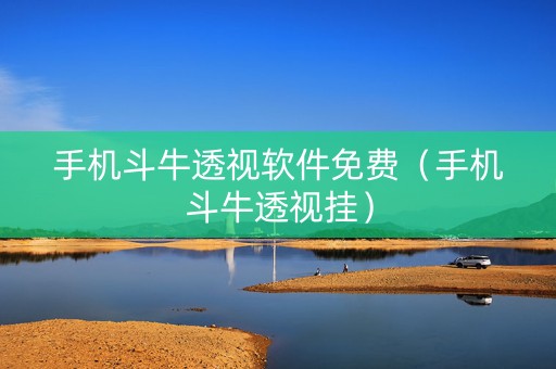 手机斗牛透视软件免费（手机斗牛透视挂）