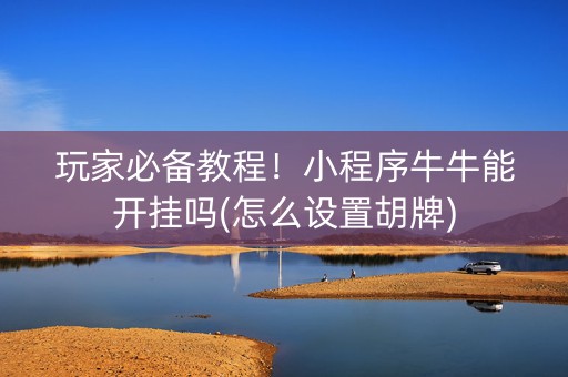 玩家必备教程！小程序牛牛能开挂吗(怎么设置胡牌)