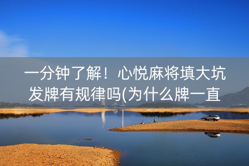 一分钟了解！心悦麻将填大坑发牌有规律吗(为什么牌一直很差)